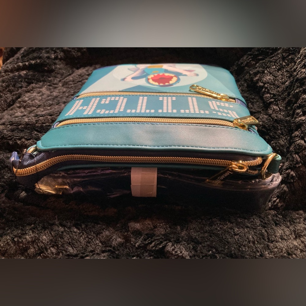 Loungefly Disney Lilo & Stitch Elvis Stitch Stage Crossbody Bag - Picture 3 of 3